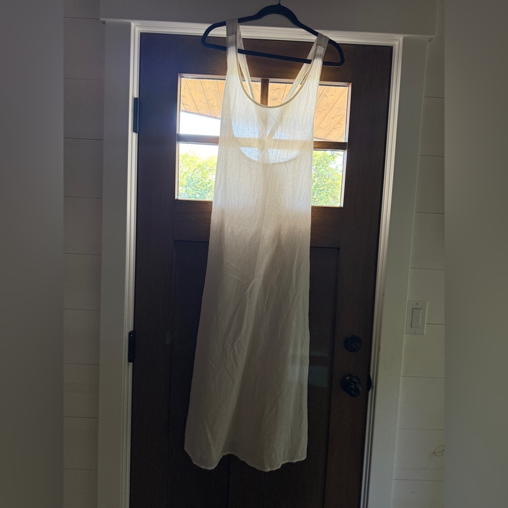 Madewell Ivory dress/coverup